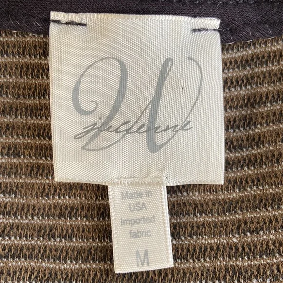 Anthropologie Julienne W by Weston Wear Asymmetric Hem Knit Dress Women's Size M - Picture 4 of 4